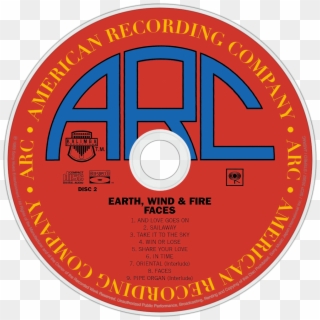 Earth, Wind & Fire Faces Cd Disc Image - Links Clipart
