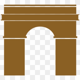 Arc De Triomphe De L'étoile Icon - Arc De Triomphe Logo Clipart