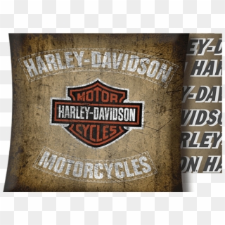 Harley Davidson Bar & Shield Indoor/outdoor Pillow - Harley Davidson Clipart