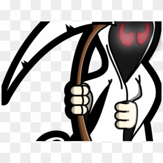 Grim Reaper Logo Free Clipart