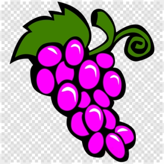 Trend Grape, Wine, Fruit, Transparent Png Image &amp - Fruits And Vegetables Clipart