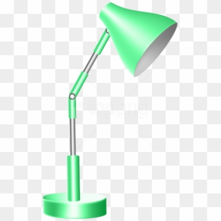 Free Png Download Green Desk Lamp Clipart Png Photo - Lamp Transparent Png