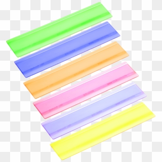 Transparent Colored Plastic Sheets For Reading - Color Reading Ruler Clipart