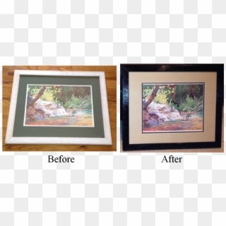 This Past Weekend, I Updated More Framed Art In My - Picture Frame Clipart