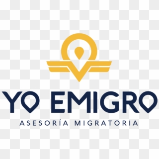 Logo Yo Emigro -1 - Emblem Clipart