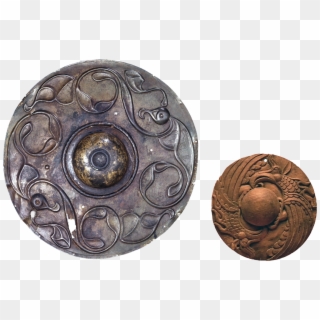 Does Celtic Art Have Links With Asia - Bronze Shield Clipart