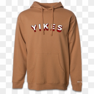 Yikes Hoodie - Brown - Table Of Context Clipart