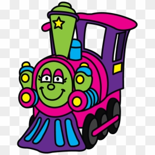 How To Draw A Train For Kids, Cartoons, Easy Step By Clipart