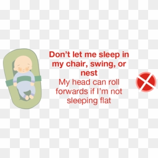 Sleep In Chair - Mind The Step Sign Clipart