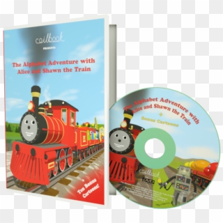 The Alphabet Adventure With Alice And Shawn The Train - Locomotive Clipart