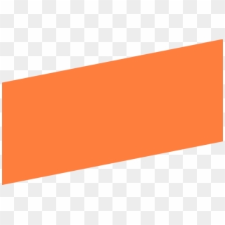 Franja Diagonal Naranja - Orange Clipart