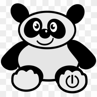 Panda Bear Cute Toy Animal Zoo Png Image - หมี แพนด้า การ์ตูน น่า รัก Clipart