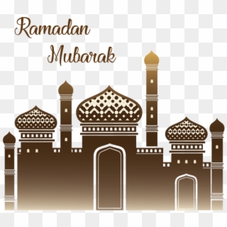 Image Transparent Stock Mosque Vector Ramadan Kareem - Illustration Clipart