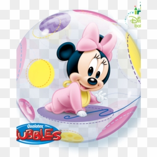 Burbuja Minnie Bebe Mickey Png Minnie Mouse Baby Clipart Pikpng