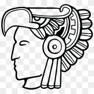 Aztecas Also Known As The Mexicas, It Was A - Conquistador Drawing Easy Clipart