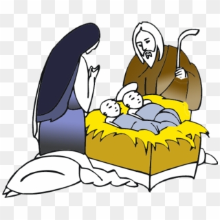 Hope Thoughts From The Old Man Of The Sea Of Life - Drawing Mary With Baby Jesus Clipart