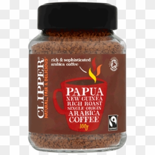 Organic Instant Coffee - Clipper Papua New Guinea - Png Download
