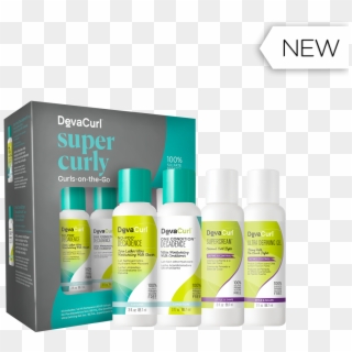 Buy Super Curly Curls On The Go Kit From Devacurl, - Cosmetics Clipart