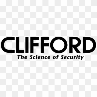 Clifford Logo Black And White - Clifford The Science Of Security Clipart