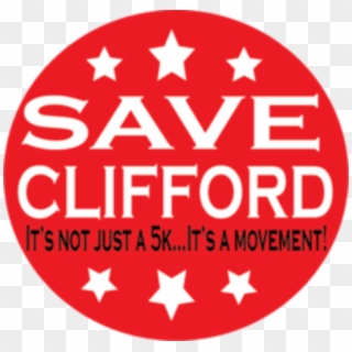 Save Clifford 5k - Circle Clipart