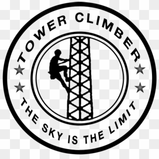 Tower Climber Logo Clipart