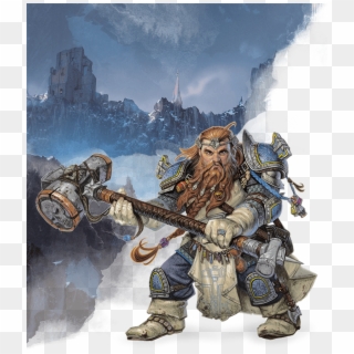 I Always Liked This Version Of The Halfling - Dungeons And Dragon Dwarf Cleric Clipart