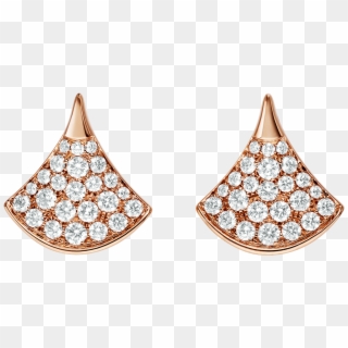 Divas' Dream Stud Earrings In 18 Kt Rose Gold, Set - Earring Clipart