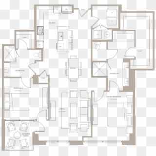 Cypress Iii A3 - Floor Plan Clipart