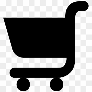 Silhouette Shopping Cart Supermarket Drawing Grocery - Grocery Store Silhouette Clipart