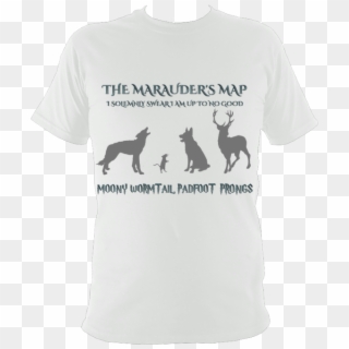 “marauders Map ,moony, Wormtail, Padfoot, Prongs” Harry - Aircraft On T Shirt Clipart