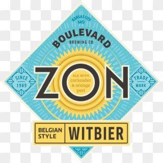 Zon Belgian-style Witbier - Boulevard Beer Zon Clipart