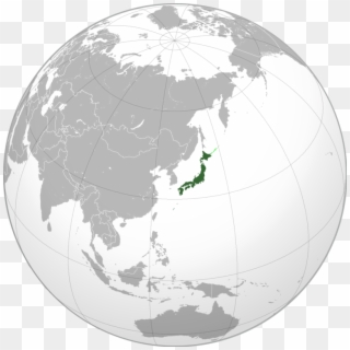 Copy Japan On The World Map X - Music Industry In Thailand Clipart