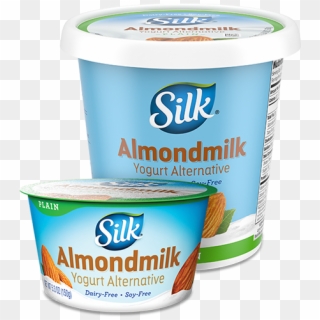 Photo Of Plain Almond <br>dairy-free Yogurt Alternative - Silk Almond Yogurt Nutrition Facts Clipart