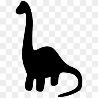 Download Png - Simple Dinosaur Silhouette Clipart