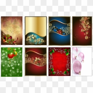 I Will Do 3 Christmas Backgrounds - Christmas Card Clipart