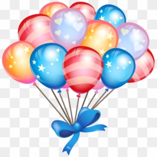 Ballons Anniversaire Png - Cute Happy Birthday Balloons Clipart Transparent Png