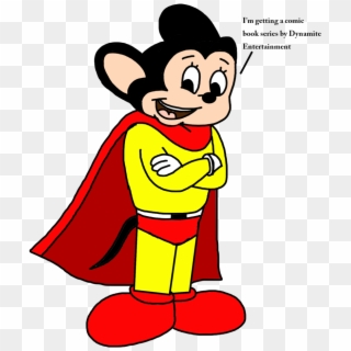 Conic Drawing Mickey Mouse - Mighty Mouse Clipart
