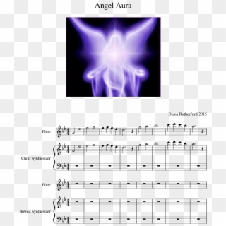 Angel Aura Sheet Music Composed By Diana Rutherford - Light Angel Clipart