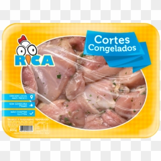 Frango À Passarinho Congelado Bandeja - Chicken Meat Clipart