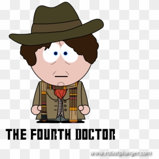 Doctor Who South Park - Cartoon Clipart
