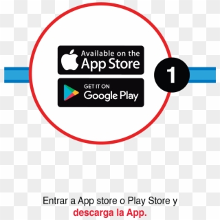 1 - Available On The App Store Clipart