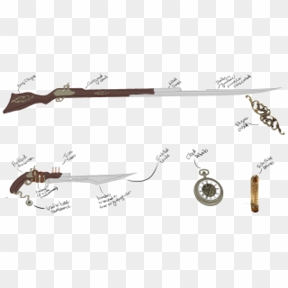 Rwby Oc Weapons Flintlock Clipart