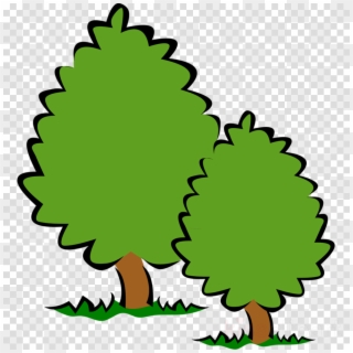 Trees Background Clipart - Trees Clipart Transparent Background - Png Download