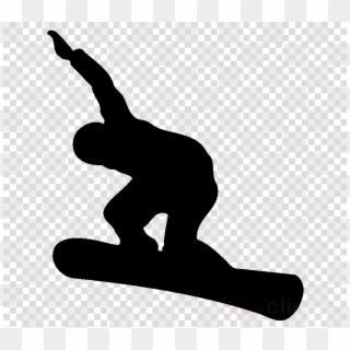 Got Snow Ornament Clipart Skiing Snowboarding , Png - Black Circle With No Background Transparent Png