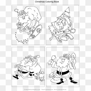 Santa Claus Coloring Pages With Archives Kidscanhavefun - Coloring Book Clipart