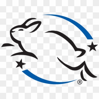 Cruelty-free - Transparent Leaping Bunny Logo Png Clipart