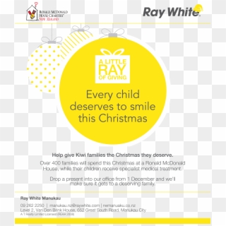 Face Of A Young Child Who Might Otherwise Go Without - Ray White Real Estate Clipart