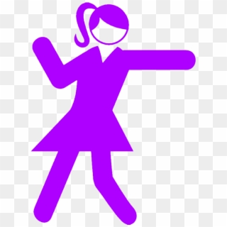 Dancing Girl Icon Png Clipart , Png Download - Portable Network Graphics Transparent Png