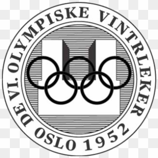 Oslo Winter Olympics - 1952 Olympics Clipart