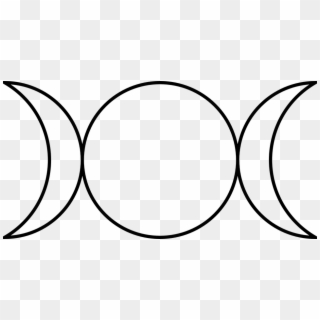 Triple Goddess Symbol Clipart